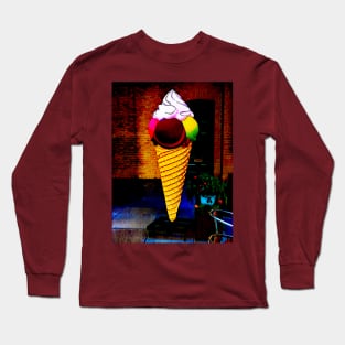 4 Scoops and a Swirl Long Sleeve T-Shirt